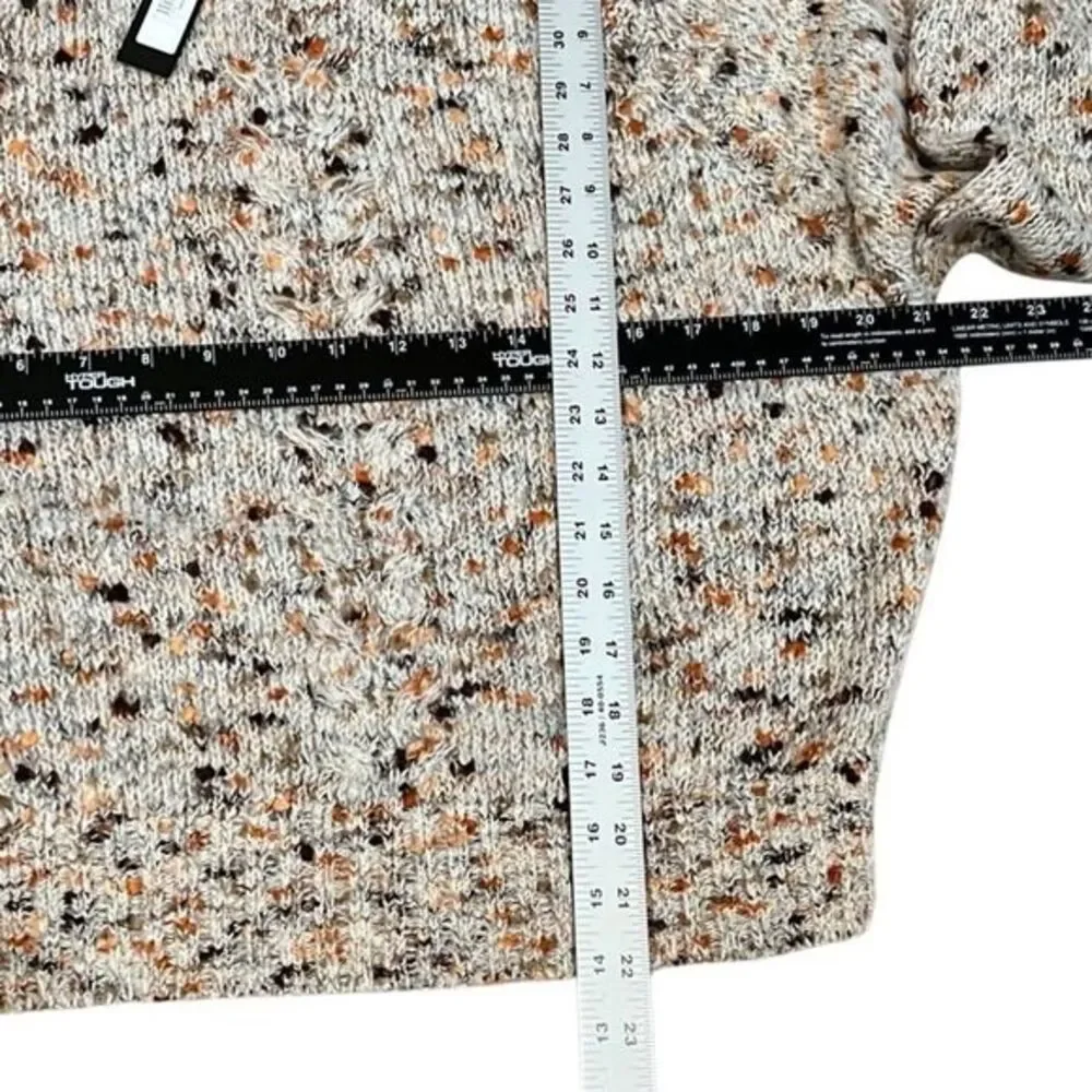 Steve‎ Madden Jillian Sweater Size XL Wool Alpaca Blend Grey Marl Preppy NWT